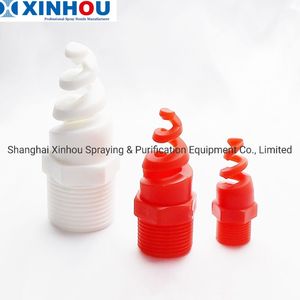 120 Degree 1/4 Plastic PP Full Cone Sprinkler Spiral Spray Nozzle