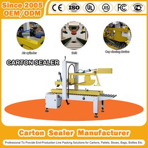 China Carton Sealer and Carton Erector Machine Manufacturer Automatic Semi-Automatic High-Speed Case Box Carton Sealing Machine