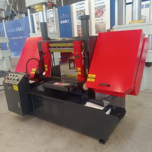 Gd4230 Band Saw Machine Can Be Equipped with Automatic Feeding for Horizontal Steel Bar Cutting