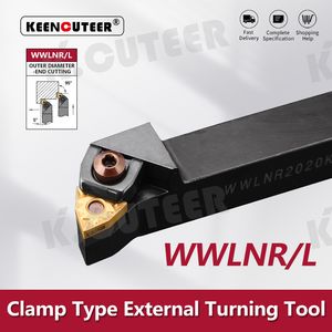 Keencuteer External Turning Tool Holder Wwlnr/L Series for CNC Machine Cutting Tool