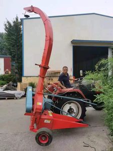 Corn Stalks Sorghum Stalks Forage Grass Silage Harvester