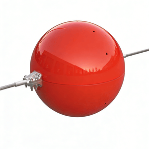 Custom 600mm Aviation Marker Balls for Power Line Protection
