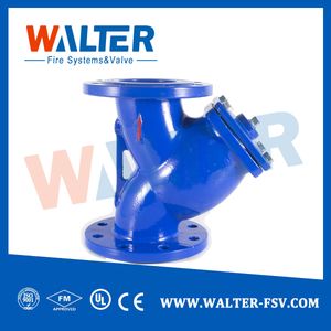 Pn10/16 Cast Iron Y-Type Flange Strainer Manufacturer with ANSI DIN Certificate