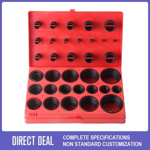 Wear Oil-Resistant Nitrile NBR FPM FKM Viton Rubber O Ring Seal Kit Assortment Set O-Ring Repair Box