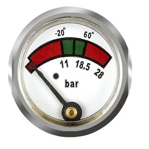 Dry Chemical Powder Fire Extinguisher Use Pressure Gauge Fire Extinguisher Manometer