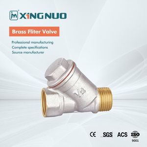 Forged Brass Filter with Nickel Plating FT1002
