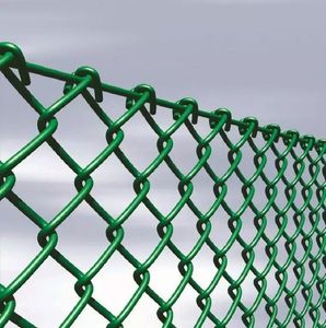 Hot-Selling Chain Link Fence, PVC Coated/ Galvanized Chain-Link Fence, Anti-Rust Chainlink Fence