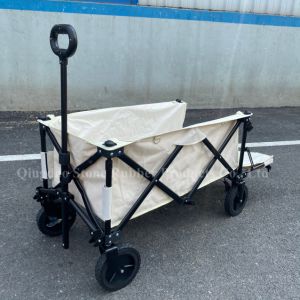 Collapsible Garden Utility Portable Push Cart Outdoor Foldable Camping Beach Wagon