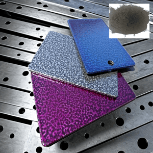 Antique Silver Hammer Tone Spray Powder Coating
