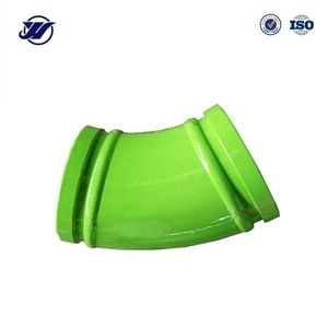 Zoomlion Concrete Pump Pipeline DN125 5inch R275 45degree 90degree Curving Pipe Elbow