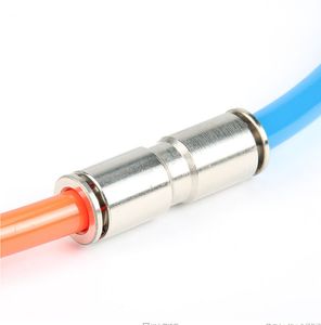 Brass PU Type Copper Pipe One Touch Pneumatic Fittings