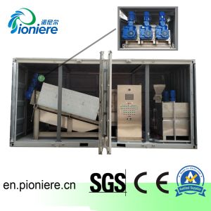 Container Screw Press Sludge Dewatering Machine for Sewage Treatment