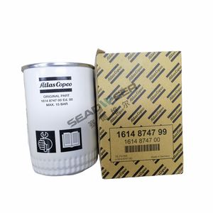 Original 1614874700 1614874799 Oil Free Air Compressor Spare Parts Atlas Copco Oil Filter