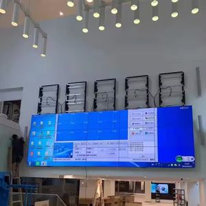 3*3 LCD Splicing Screen 49 55 Inch LCD Video Wall Narrow Bezel 3.5 mm Indoor LCD Video Wall Panel Display