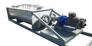 Adjustable Speed Stainless Steel Multi Shaft Screw Conveyor and Mixer for Cement Plant Use