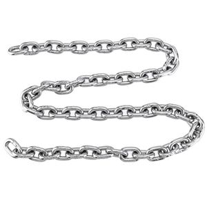 G30 Galvanized Chain Zinc Plated Welded Iron Long Link Chain DIN5685c/DIN763