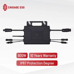 800W 2000W Wireless Solar Micro Inverter IP67 Waterproof Solar Grid Tie Inverter DC to AC Microinverter with WiFi