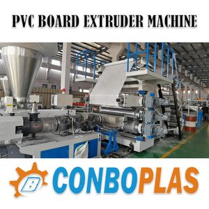 Plastic Extruder Machine PVC Foam Plate Board Making Machine