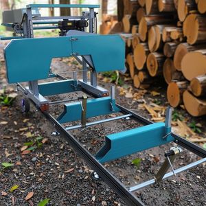 Bandsaw Mill Plank Cheap Portable Horizontal Sawmill Hydraulic in China Wood Top Rated