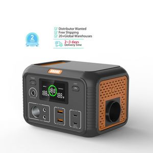 High Quality Mini Portable Power Bank Outdoor Solar Station Three LED Headlights