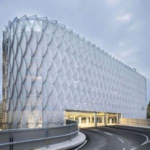 Modern Aluminum Louver Facade Panels for Stylish Exteriors Customization