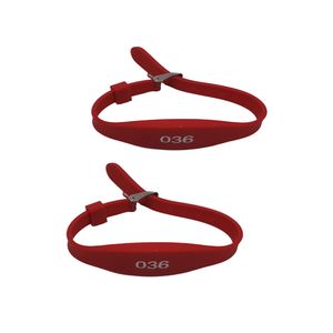 Premium Adjustable RFID / NFC Silicone Wristband, Custom Diamond Dual-Frequency RFID Silicone Smart Bracelet