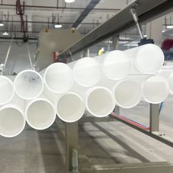 DN50 PTFE Pipe ANSI150 Standard Flange Corrosion-Resistant Liquid Inner Liner Pipe