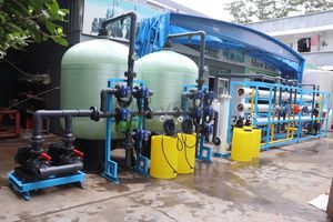 Chunke Industrial UF Pure Large Capacity 10t Water Filtration Treatment System
