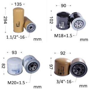 Construction Machinery Excavator Spare Parts Engine Parts Oil/Air/Fuel/Diesel Filter E120b E200b E300b for Caterpillar-Cat/Komatsu-PC/Hitachi-Ex/Zax/Kobelco-Sk