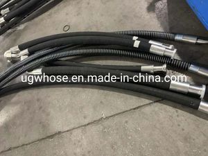 High Quality Steel Wire Braided Hydraulic Hose Assembly 3/4"