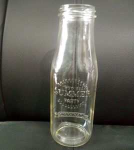 Juice Beverage Glass Bottle and Jar