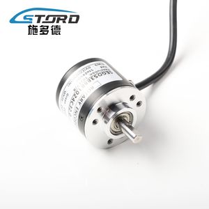 Industrial 40 Series Rotary Encoder NPN/PNP Output IP65 Protection for Servo Motors