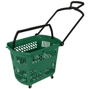 Wholesale Supermarket Plastic Customized Shopping Basket Hand Baskets