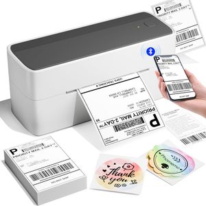 Phomemo Pm-241-Bt 4X6 Thermal Printer Wireless Shipping Label Printer