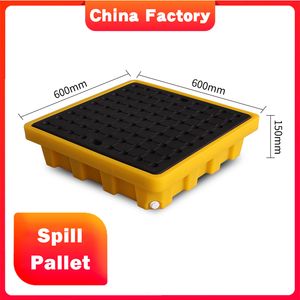 Garage Oil Storage Spill Containment Tray Single Drum Spill Containment Workstation