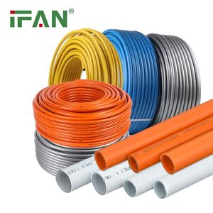 Ifan Water Supply GB18997 Pex Al Pex Pipe 16-63mm Floor Heating Pipe Overlap Laser Pex-a Pex-B Pex-C PE-Rt Pex Pipe