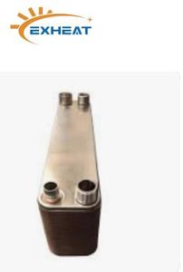 Hydraulic Oil Brazed Plate Heat Exchanger Ex95-50d Compact and Easy to Install