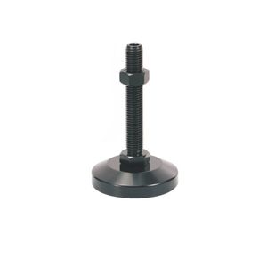 Plastic Black Adjustable Furniture Levelers Base Leveling Foot for Sofa Chair Feet