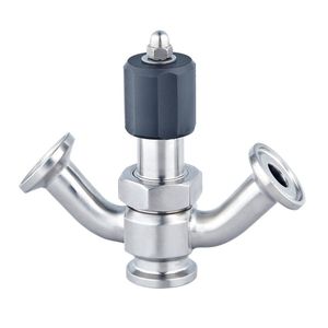 Sanitary Stainless Steel Clamp/Welded/Threaded Aseptic Sample Valve