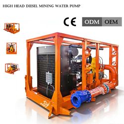1000m ³/H High Head Mine Drainage Pump Vacuum Assisted Diesel Water Pump Self-Priming Centrifugal Pump