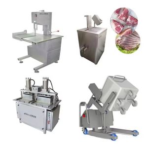 Electric Meat Band Saw Automatic Bone Sawing Electric Meat Band Saw Frozen Meat Steak Ribs Pork Slicer Machine Slaughtering Equipment Slaughterhouse