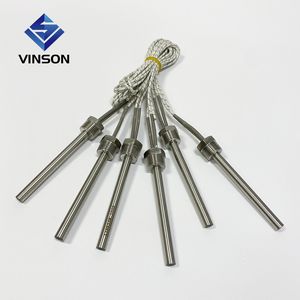 12V 220V Stainless Steel Industrial Screw Cartridge Heater Electric Fitting Tubular Heater with NPT Bsp Thread for Liquid