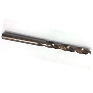 HSS Cobalt M35 DIN 338 Jobber Twist Drill Bit with Fully Ground Straight Shank for Drilling Stainless Steel Metal