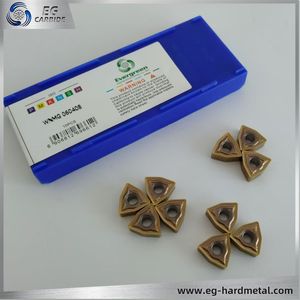 CNC PCD Cutting Tools Turning Milling Grooving Cemented Carbide Wnmg Carbide Inserts