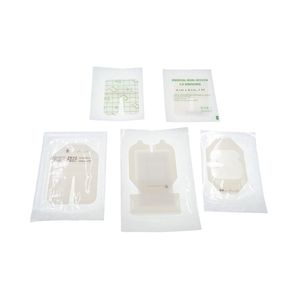 Medical Sterile Waterproof Good Absorption Transparent 4.4 5 5.7 8.5 10cm PU Film Non Woven I. V Wound Dressing