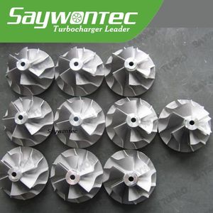 Durable Turbo Spare Parts Aluminum or Titanium Alloys 454003-5008s 454003-0001 Compressor Wheel
