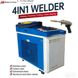 3 in 1 Factory Price Multifunctional Portable Handheld Fiber Laser Cleaning Cutting Welding Machine for Metal Rust Removing Metal Soldering Welding and Cutting