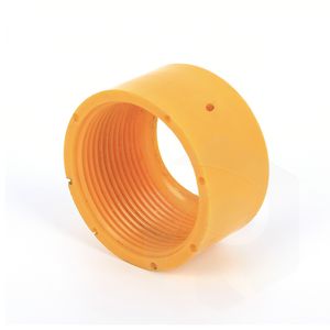 Erye Custom Molded Nylon/POM/ABS/PE Plastic Bushings with Internal Thread Injection Molding Plastic Bushing