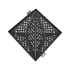 Fireproof Building Material 3D Wall Exterior Wall Aluminum Aluminium Punching Plate