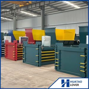 Semi-Automatic Hydraulic Horizontal Baler for Hard Plastic